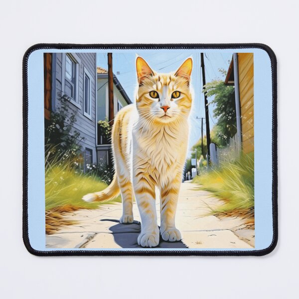 Item preview, Yellow white Cat designed and sold by PierreAlbijanic.