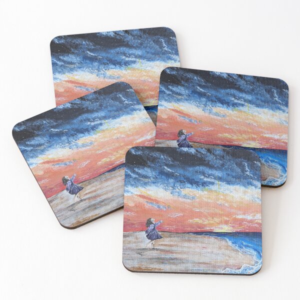 Item preview, Dancing at Sunset designed and sold by nicole-mcg-art.