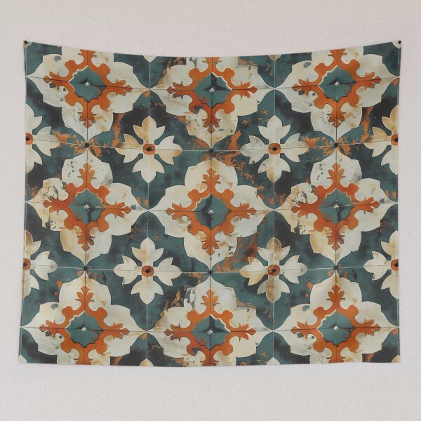 Item preview, Vintage Verdure Spanish Tiles designed and sold by VoyteksDesigns.