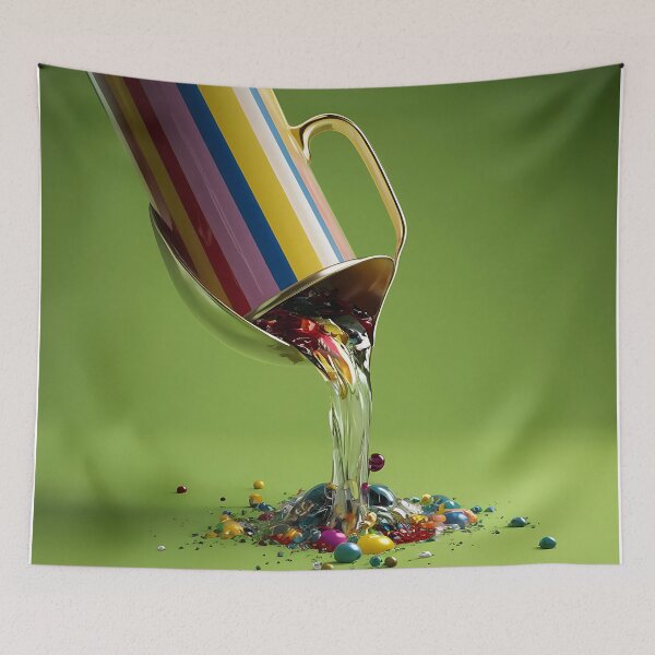 Item preview, Pouring Paint Art 3D designed and sold by Charlygood.