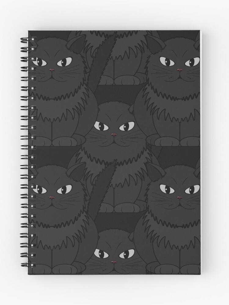 Thumbnail 1 of 3, Journal, Pattern with Cat Tomeo designed and sold by Cherevan.