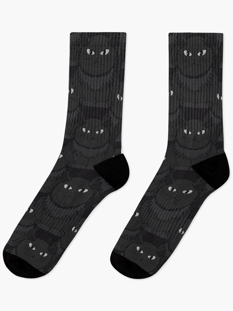 Thumbnail 1 of 5, Socks, Pattern with Cat Tomeo designed and sold by Cherevan.