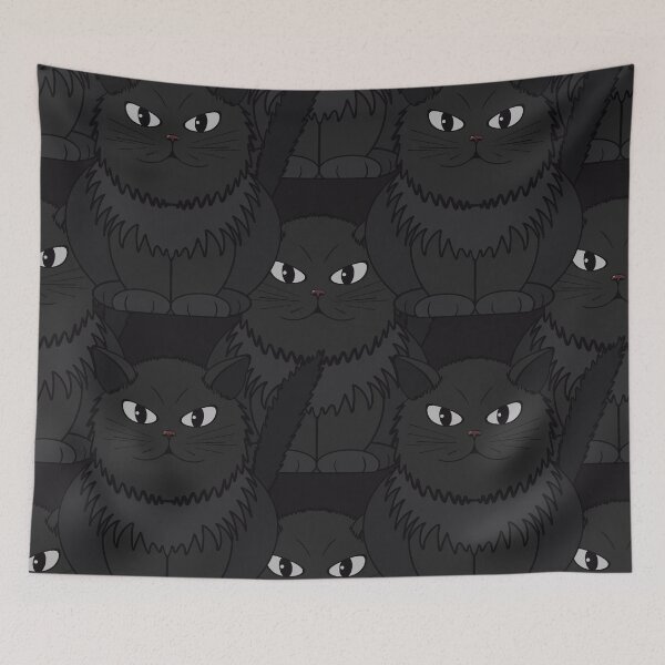 Item preview, Pattern with Cat Tomeo designed and sold by Cherevan.