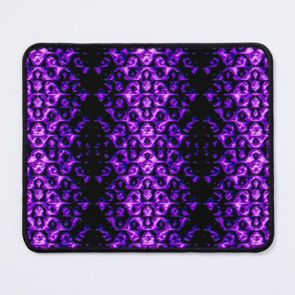 Item preview, Intricate Purple on Black Pattern designed and sold by TheRulerofEarth.