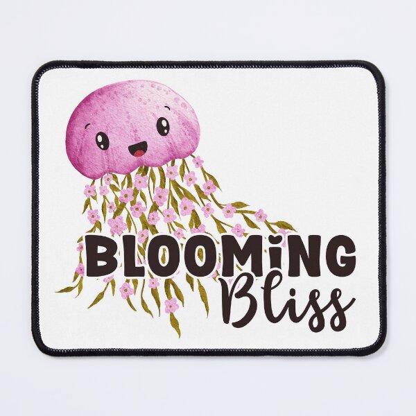 Item preview, Cute Floral Jellyfish - Blooming Bliss designed and sold by NancyDzines.
