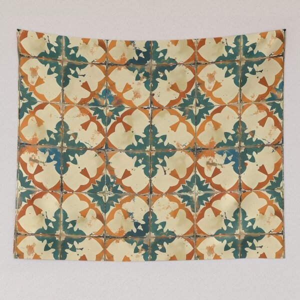 Item preview, Autumnal Elegance Spanish Tiles designed and sold by VoyteksDesigns.