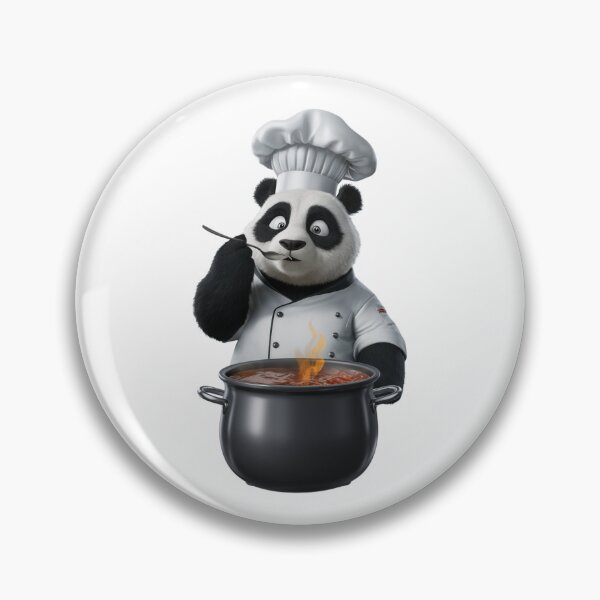 Item preview, Executive Chef Panda: Gourmet Expertise - Exquisite Culinary Panda Art designed and sold by vk09.