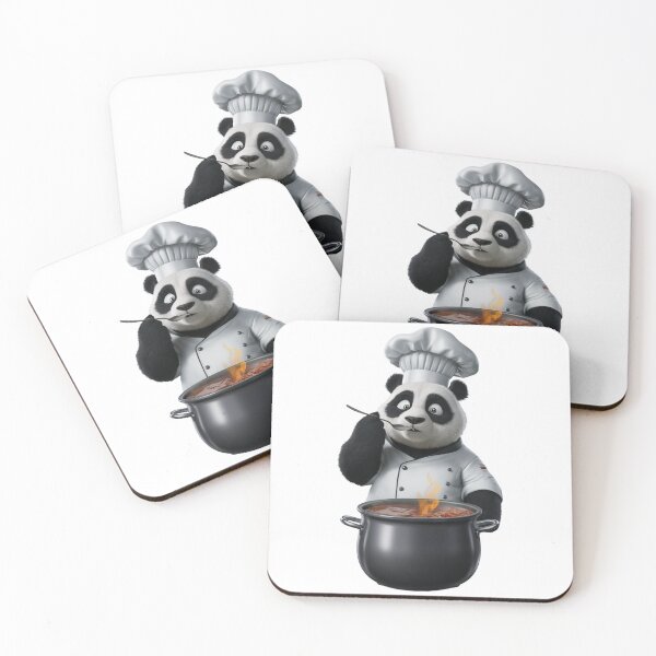 Item preview, Executive Chef Panda: Gourmet Expertise - Exquisite Culinary Panda Art designed and sold by vk09.