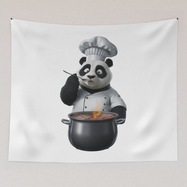 Item preview, Executive Chef Panda: Gourmet Expertise - Exquisite Culinary Panda Art designed and sold by vk09.