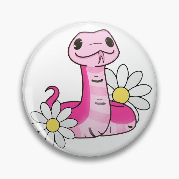Item preview, Cute Pink Snake designed and sold by GigglesDesigns.