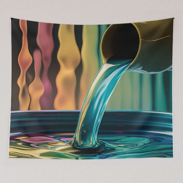 Item preview, Pouring Paint Art 3D designed and sold by Charlygood.