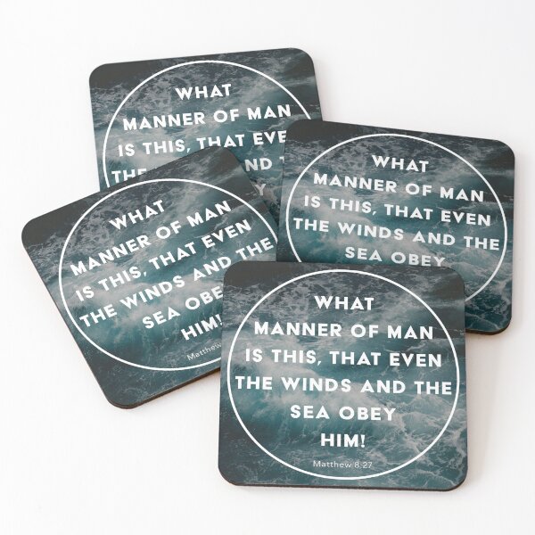 Item preview, Matthew 8:27 designed and sold by SecretSamaritan.