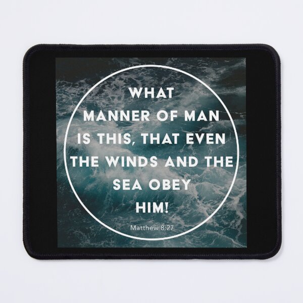 Item preview, Matthew 8:27 designed and sold by SecretSamaritan.