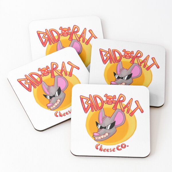 Item preview, Bad Rat Cheese Company designed and sold by IzzyDrawsThings.