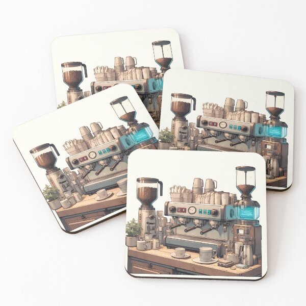 Item preview, Chic Brew - Modern Coffee Art designed and sold by yaseenart.