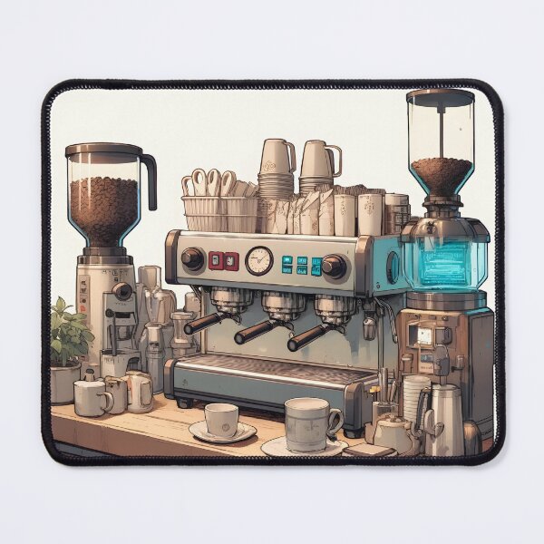 Item preview, Chic Brew - Modern Coffee Art designed and sold by yaseenart.