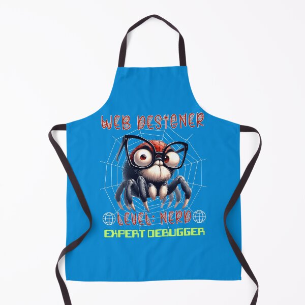 Item preview, Spider Web Designer Debugger Network Chart Webbed Worldwide www Nerd Computer Geek Cartoon designed and sold by André Botes.