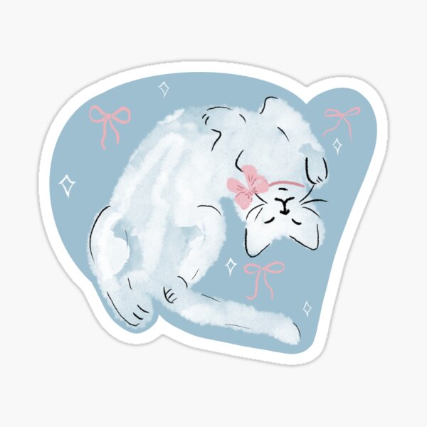 Item preview, Cat and Bows designed and sold by Eileen Phillips.