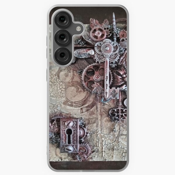 Burgundy Blue Mystery Samsung Galaxy Soft Case