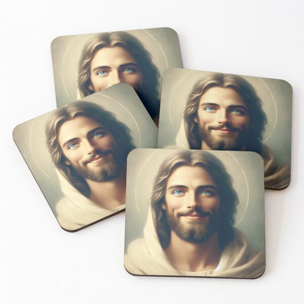 Item preview, Jesus Smiling , Jesus Christ , Jesus Face, Lord Christ, Christian designed and sold by stylishdzign.