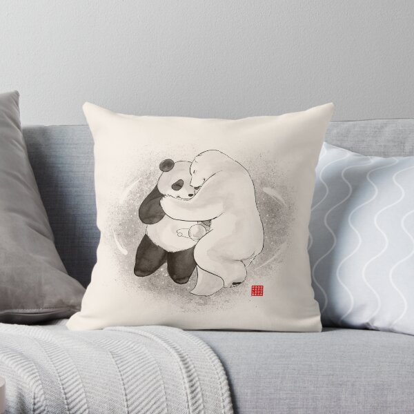 True love conquers all Throw Pillow