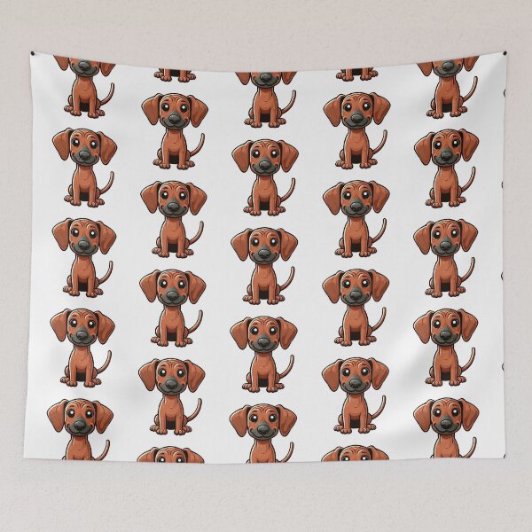 Item preview, Adorable Ridgeback Puppy Illustration - Perfect for Dog Lovers! designed and sold by Shtex.