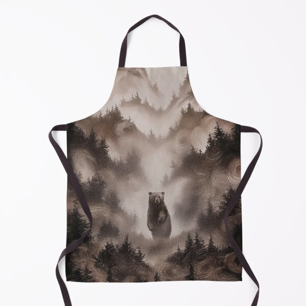 Item preview, Bear in Misty Forest designed and sold by Tajdi.