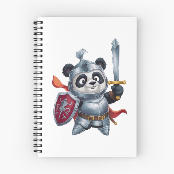 Item preview, Valiant Panda Knight: Medieval Heroism designed and sold by vk09.