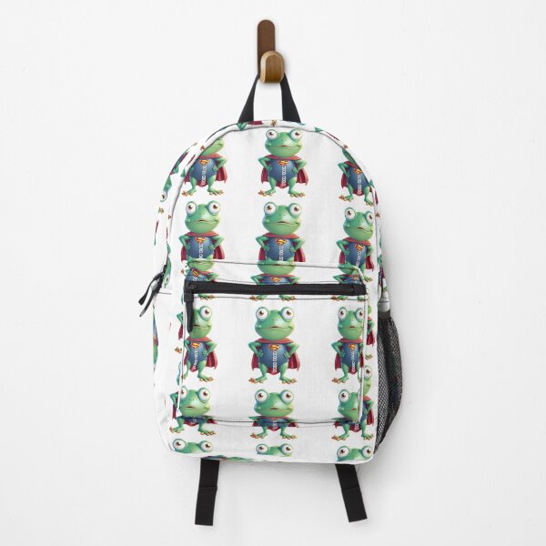 Item preview, Super Hero Frog! designed and sold by RoseAIArtRhythm.