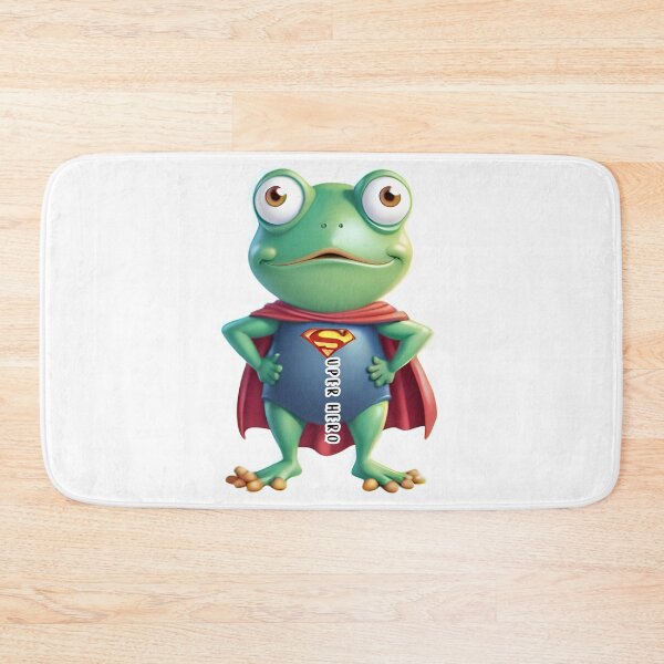 Item preview, Super Hero Frog! designed and sold by RoseAIArtRhythm.