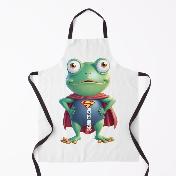 Item preview, Super Hero Frog! designed and sold by RoseAIArtRhythm.