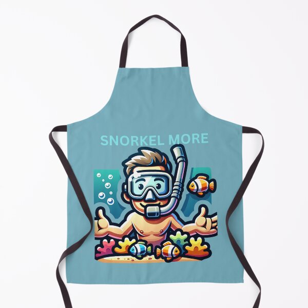 Item preview, SNORKEL MORE designed and sold by seahorse crossing.