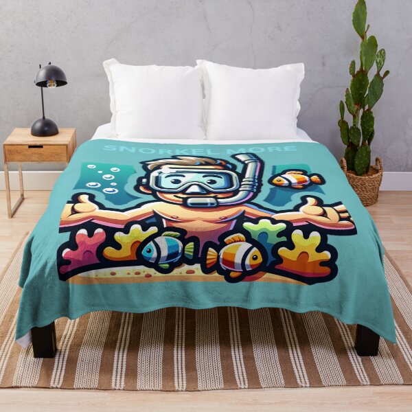 Item preview, SNORKEL MORE designed and sold by seahorse crossing.