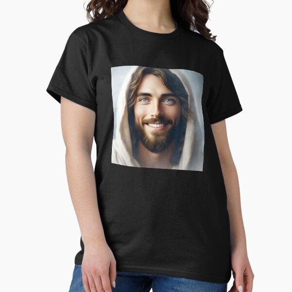 Item preview, Jesus Smiling , Jesus Christ , Jesus Face, Lord Christ, Christian designed and sold by stylishdzign.