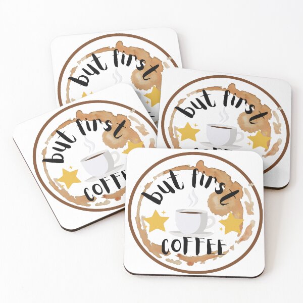 Item preview, But First, Coffee designed and sold by ami.creations.