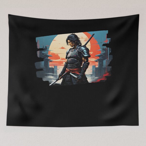 Item preview, Samurai Synthwave designed and sold by Mechanical-Artt.