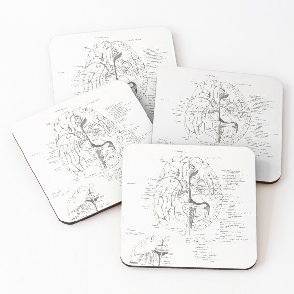 Item preview, Brain Gyri Inferior View designed and sold by dr-duncan.