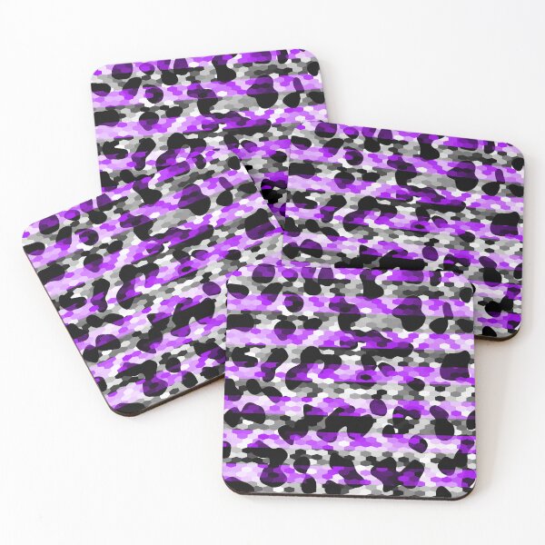Item preview, Hex Fade Between Cow Print and Black And Purple Stripes designed and sold by TheRulerofEarth.