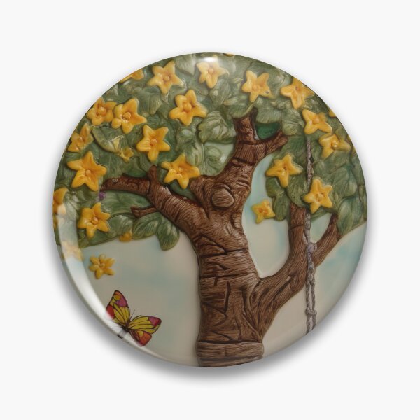 Item preview, plasticine tree designed and sold by elegantpaterns.