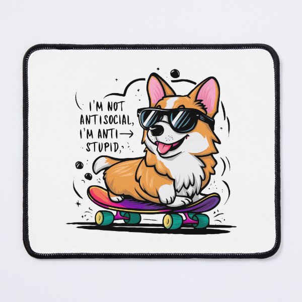 Item preview, I'm not antisocial, I'm anti-stupid designed and sold by Positive_Space.