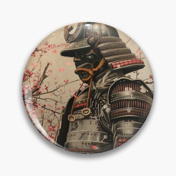 Artikelvorschau, Der Weg des Schwertes: Intimes Porträt eines japanischen Samurai in traditioneller Rüstung entworfen und verkauft von Mullet Monkey.