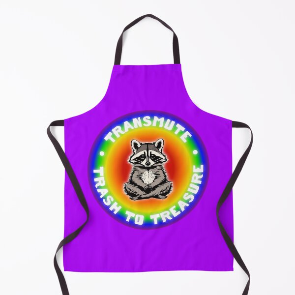 Item preview, Racoon Transmute Energy Trash to Treasure designed and sold by ArtPuffen.