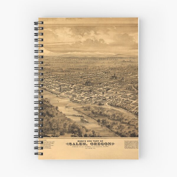 Item preview, Salem, Oregon (1876) designed and sold by allhistory.