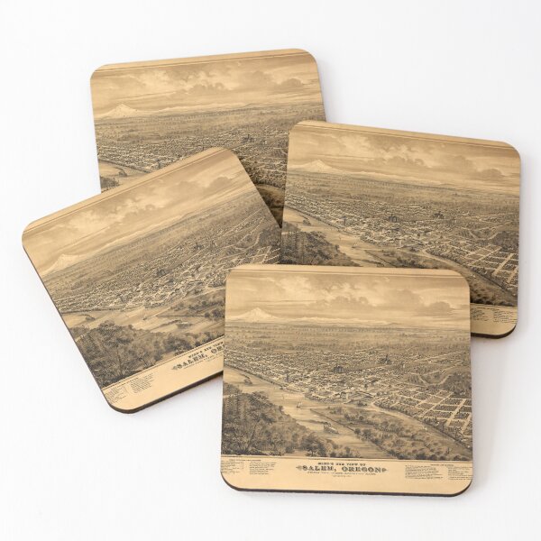 Item preview, Salem, Oregon (1876) designed and sold by allhistory.