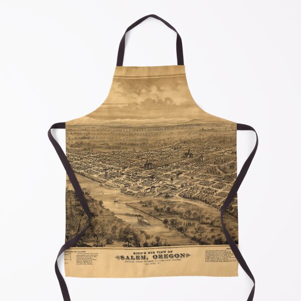 Item preview, Salem, Oregon (1876) designed and sold by allhistory.