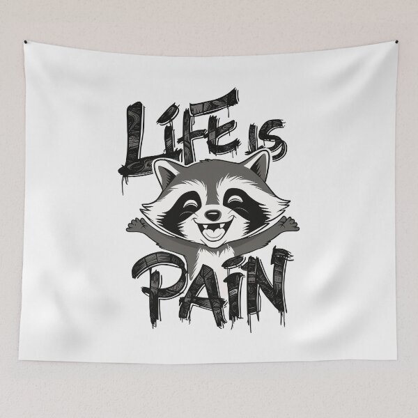 Item preview, Cheerful Raccoon Paradox designed and sold by SharpPenguin.