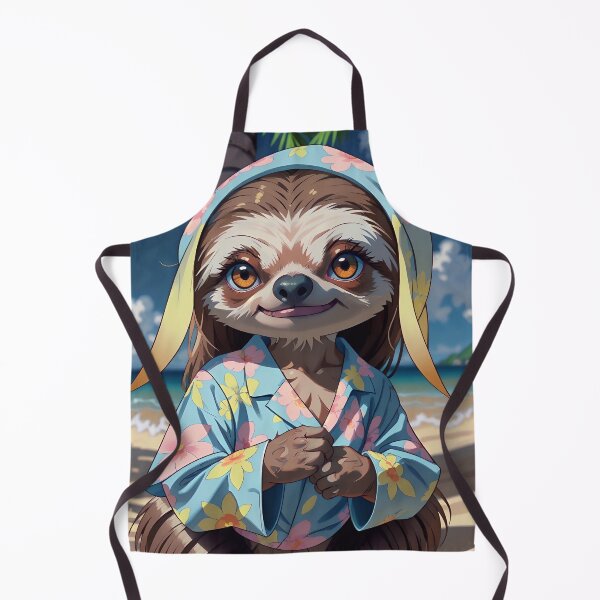 Item preview, Cute Sloth On The Beach designed and sold by TheArtOfPat.