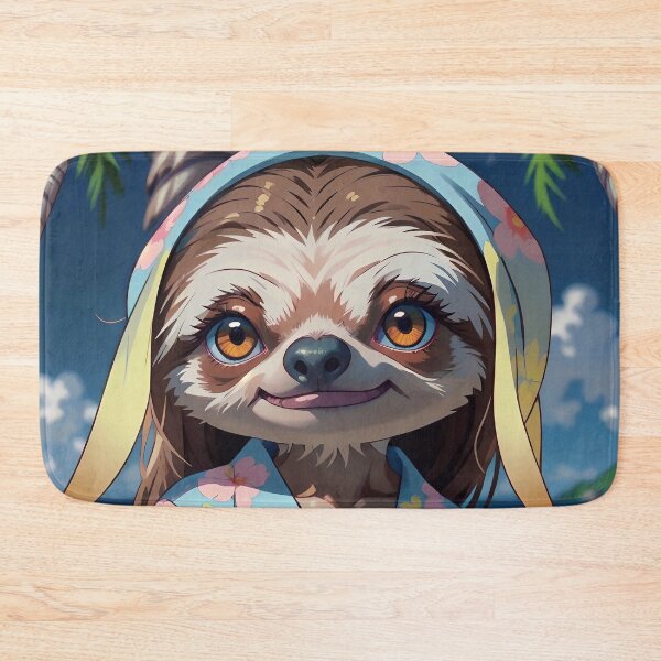 Item preview, Cute Sloth On The Beach designed and sold by TheArtOfPat.