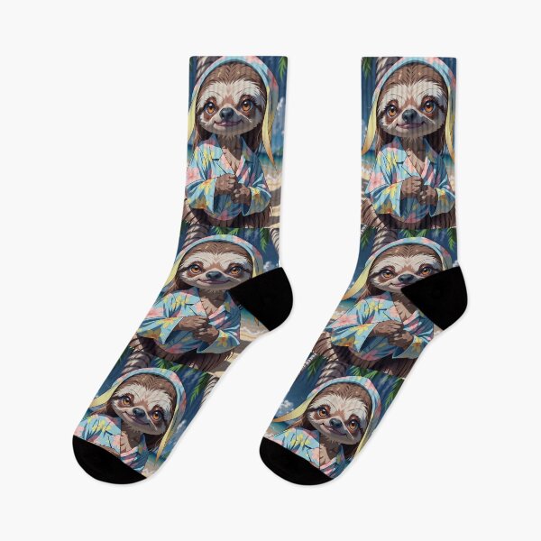 Item preview, Cute Sloth On The Beach designed and sold by TheArtOfPat.