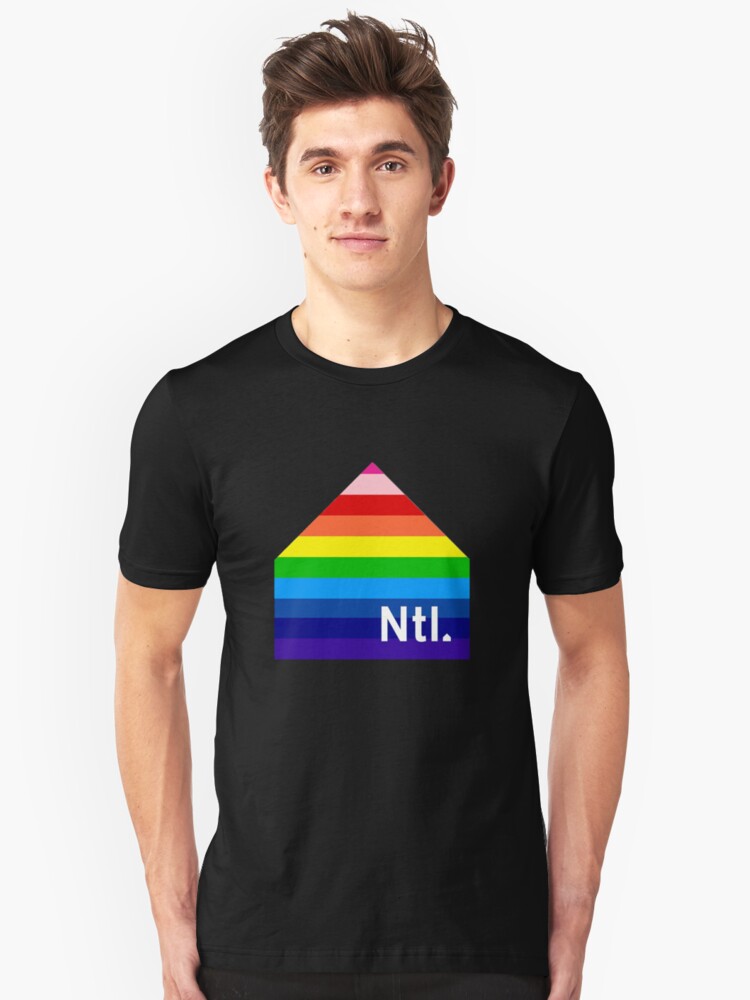 rainbow band t shirt